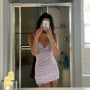 Floral mini dress